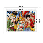 (78*58cm)11ct Stamped Cross Stitch - One Piece