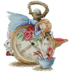 Stamped Cross Stitch Fairy Tale Character 14CT Embroidery Set  Girl KB083