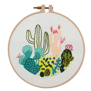 (30*30cm)Embroidery Kit - Cactus