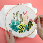 (30*30cm)Embroidery Kit - Cactus