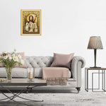 DIY Jesus Chanting 14CT Stamped Cross Stitch Canvas Needlework  R318 2