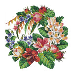 Flowers Series 14CT2 Cotton Thread Cross Stitch Kit DIY Cross Stitch (H632)