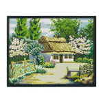 DIY Cross Stitch Embroidery 14CT Stamp Canvas Needlework  F574 Landscape